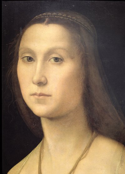 Portrait of a Woman (La Muta), 1507 (detail) by Raffaello Sanzio Raphael